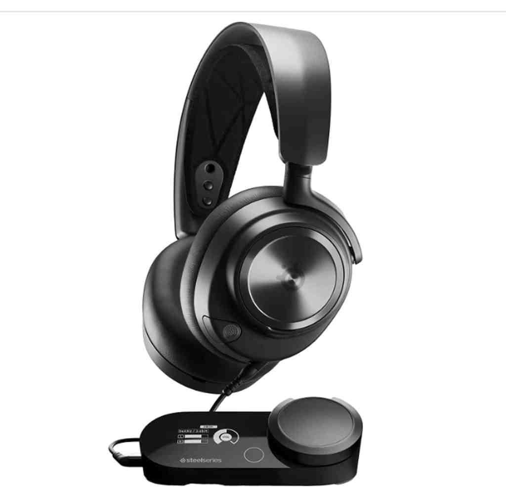 SteelSeries Arctis Nova Pro gaming headset.