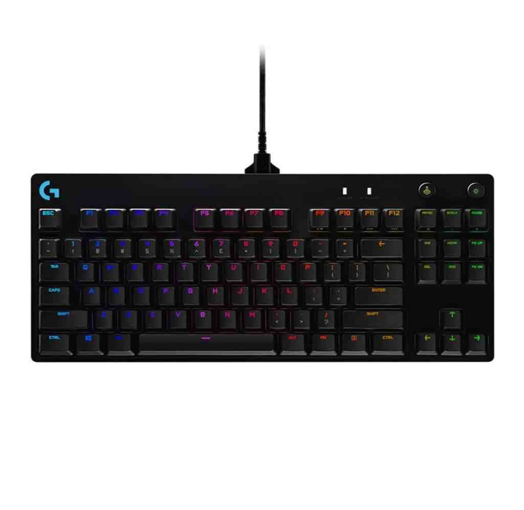 Logitech G PRO gaming keyboard.