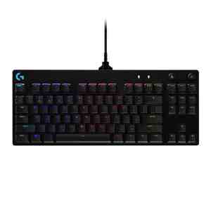 Logitech G PRO TKL gaming keyboard.