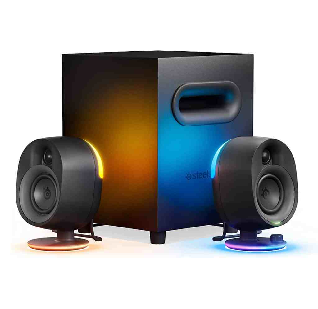 SteelSeries Arena 7 speakers.