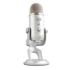 Logitech for Creators Blue Yeti microphone for streaming.