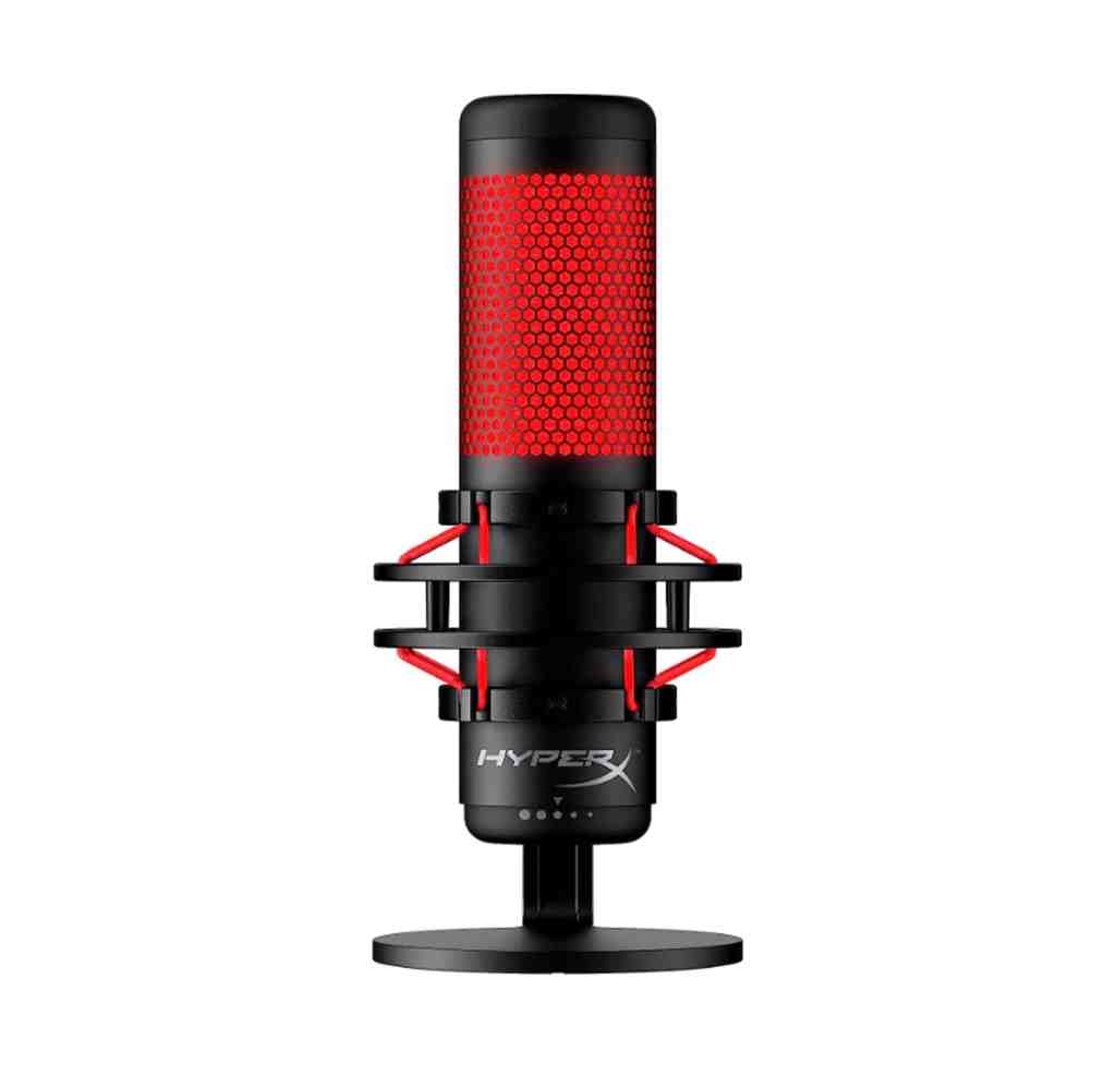 HyperX QuadCast microphone.