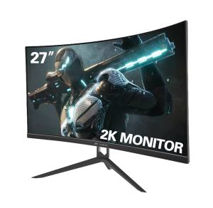 CRUA 27" curved gaming monitor.