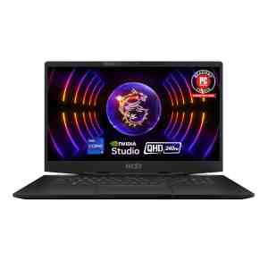 MSI Stealth 17 Studio gaming laptop.