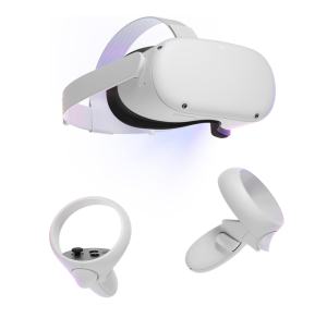 Meta Quest 2 virtual reality headset.