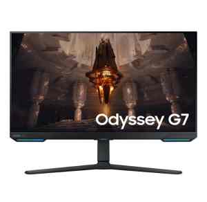 SAMSUNG 28" Odyssey G70B gaming monitor.