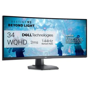 Dell 34" (S3422DWG) gaming monitor.