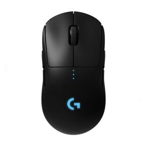 Logitech G Pro gaming mouse.