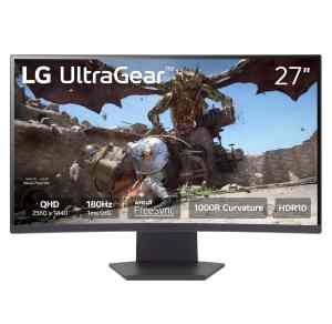 LG Ultragear 27" (27GS60QC-B) gaming monitor.
