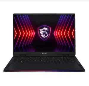 MSI Raider A18 HX gaming laptop.