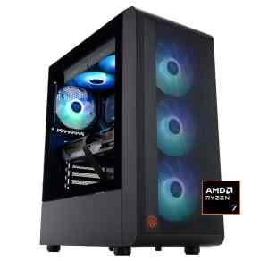 ABS Stratos Ruby gaming desktop PC.