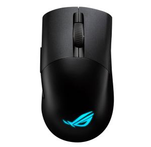 ASUS ROG Keris Wireless AimPoint gaming mouse.