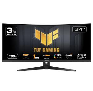 ASUS TUF Gaming 34" (VG34VQ3B) gaming monitor.