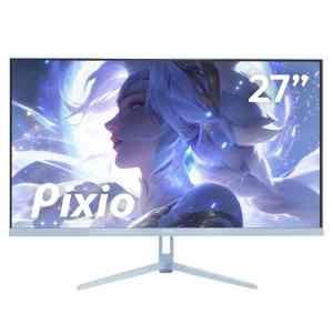 Pixio Wave Blue 27" (PX278) gaming monitor.