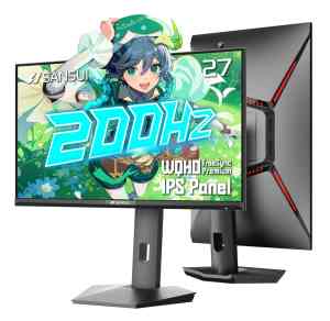 SANSUI 27" (ES-G27F6Q) gaming monitor.