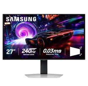 SAMSUNG Odyssey G8 27" (G81SF) gaming monitor.