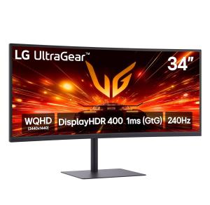 LG Ultragear 34" (34G630A-B) gaming monitor.