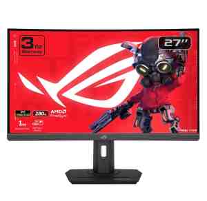 ASUS ROG Strix 27" (XG27WCMS) gaming monitor.