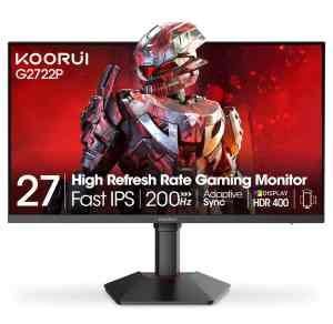 KOORUI  27'' (G2722P) gaming monitor.