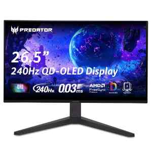 Acer Predator 26.5'' (X27U) gaming monitor.