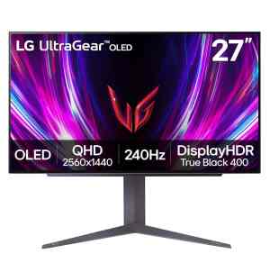 LG Ultragear 27" (27GS93QE) gaming monitor.