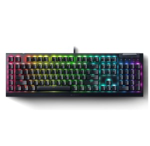 Razer BlackWidow V4 X gaming keyboard.